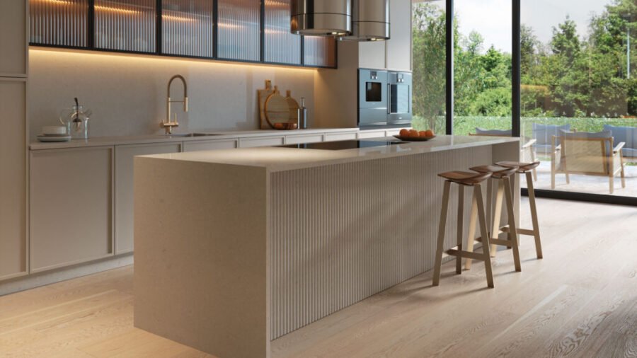 Composiet Aanrechtbladen Oyster Caesarstone