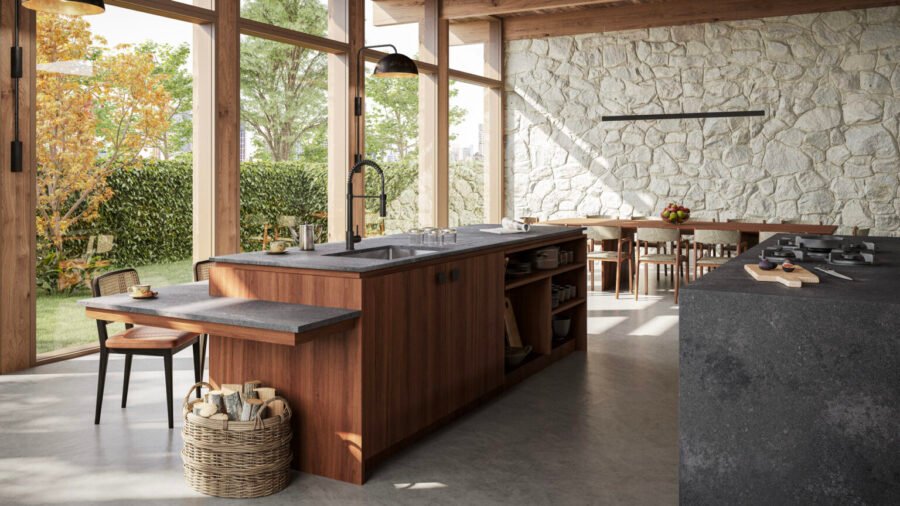 Composiet Aanrechtbladen Rugged Concrete Caesarstone