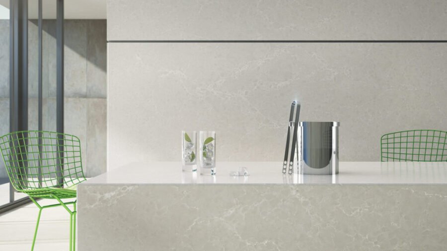 Composiet Aanrechtbladen Alpine Mist Caesarstone