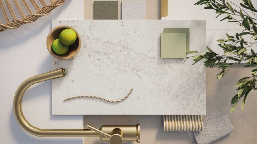 Composiet Aanrechtbladen Noble Grey Caesarstone