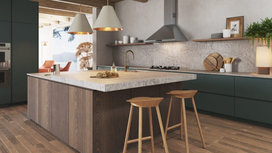 Composiet Keukenbladen Moorland Fog Caesarstone