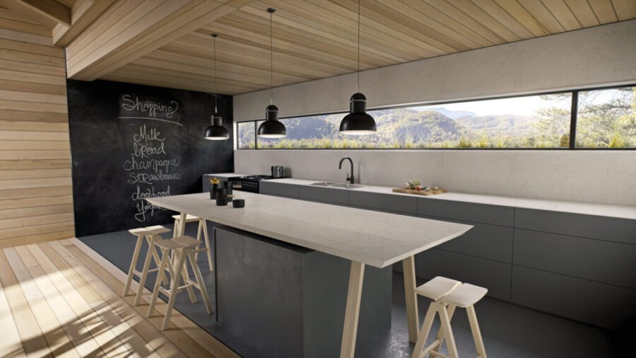 Composiet Keukenbladen Georgian Bluffs Caesarstone