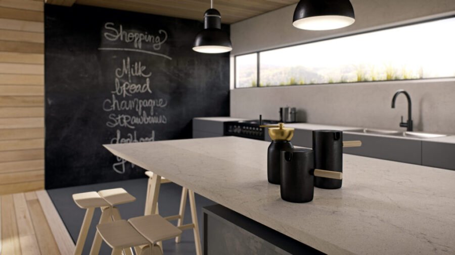 Composiet Keukenbladen Georgian Bluffs Caesarstone