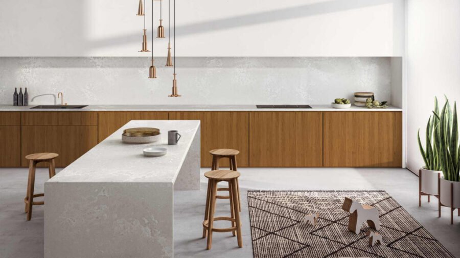 Composiet Aanrechtbladen Cloudburst Concrete Caesarstone