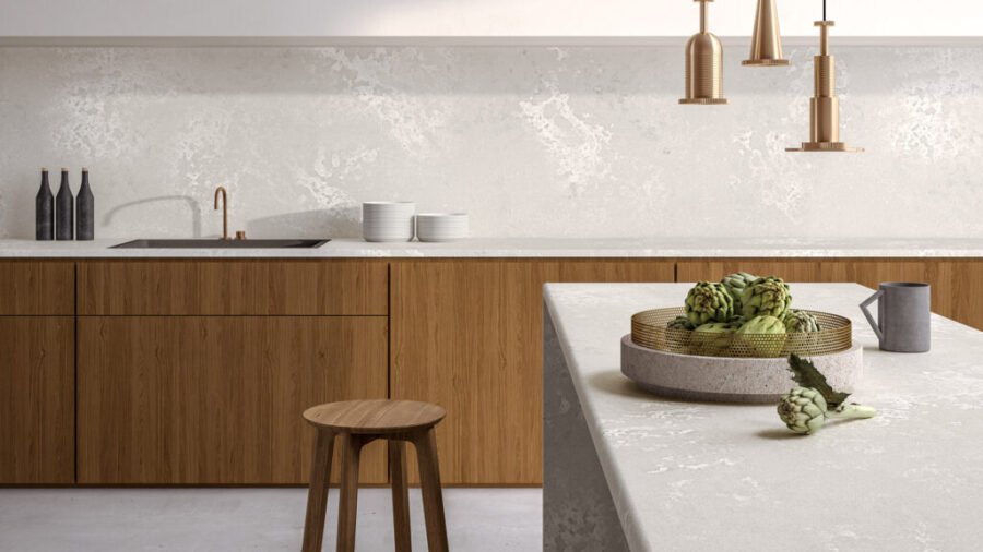 Composiet Aanrechtbladen Cloudburst Concrete Caesarstone