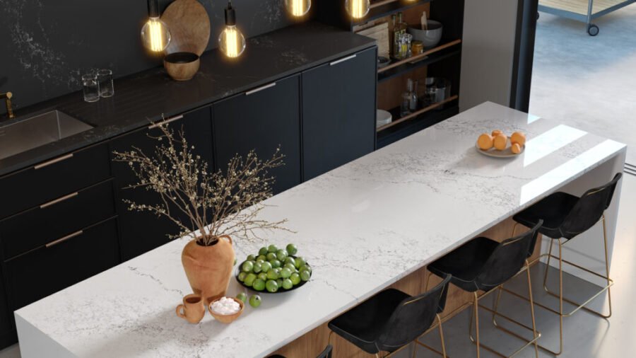 Composiet Aanrechtbladen Empira White Caesarstone