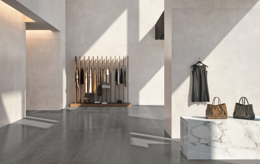 Marazzi Concrete Look White keramiek Werkbladen