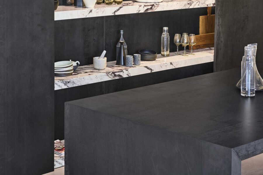 Marazzi Iron Dark keramiek Aanrechtbladen