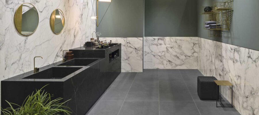 Marazzi Marble Look Elegant Black keramiek Keukenbladen