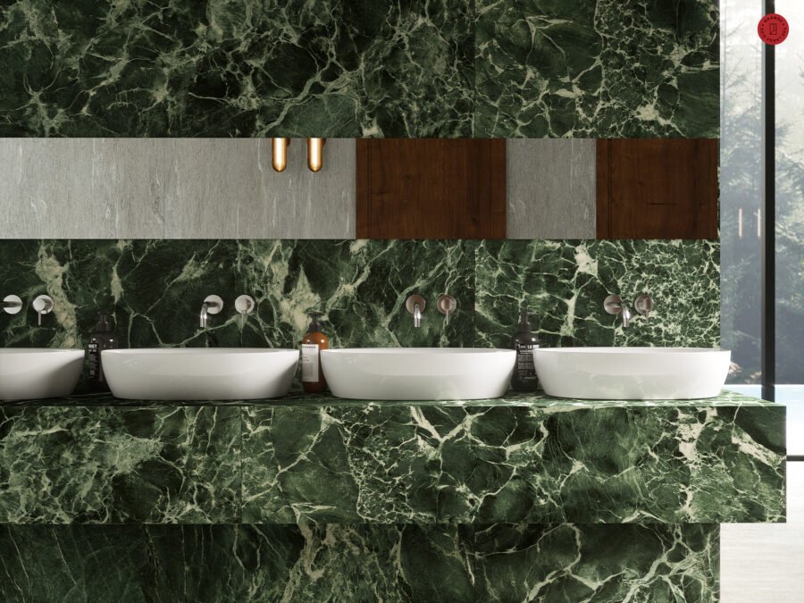 keramiek Aanrechtbladen Marazzi Verde Aver