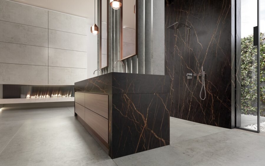 Keramiek Dekton Lunar Keukenbladen