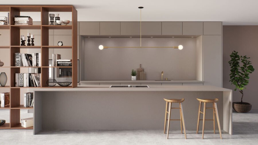 Composiet Aanrechtbladen Agger Grey Caesarstone