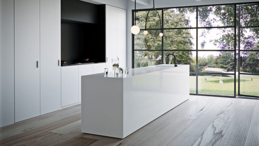 Composiet Aanrechtbladen Vivid White Caesarstone