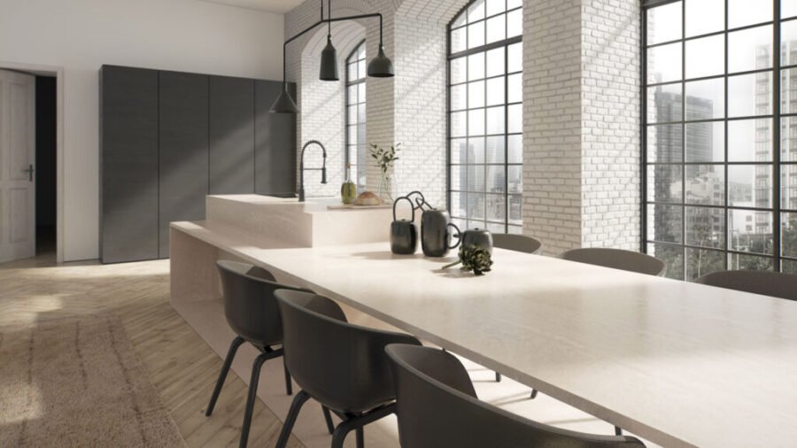 Composiet Aanrechtbladen Topus Concrete Caesarstone