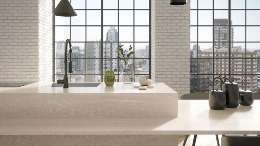 Composiet Aanrechtbladen Topus Concrete Caesarstone