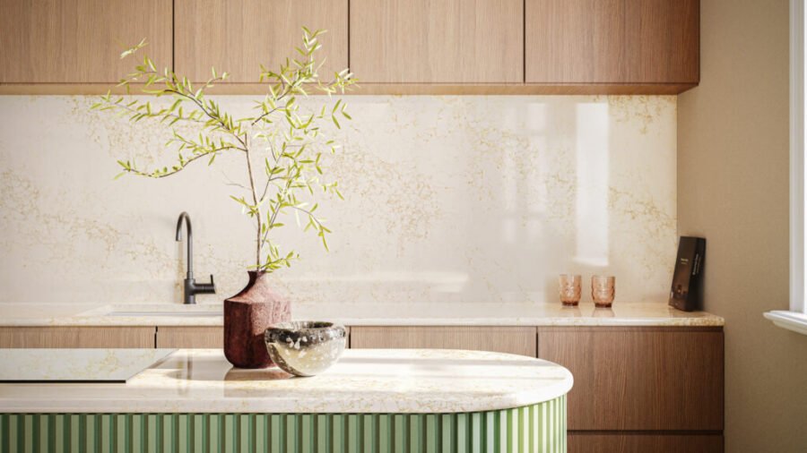 Composiet Aanrechtbladen Goldfinch Caesarstone