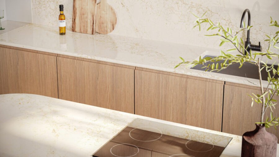 Composiet Aanrechtbladen Goldfinch Caesarstone