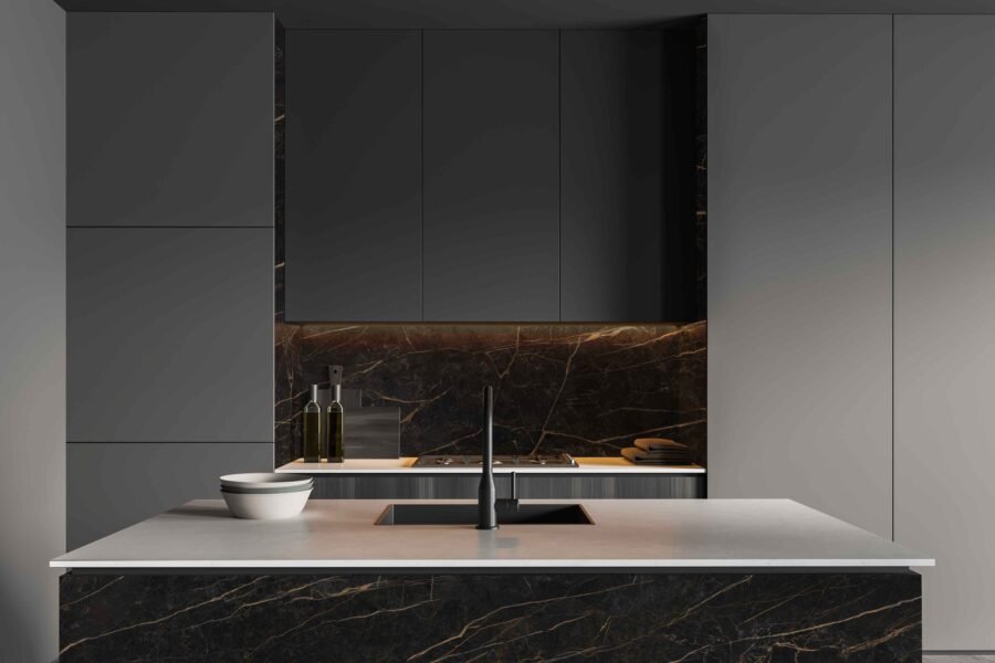 Neolith Black Obsession Keramiek Keukenbladen