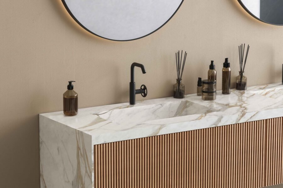 Neolith Calacatta Roma Keramiek Keukenbladen