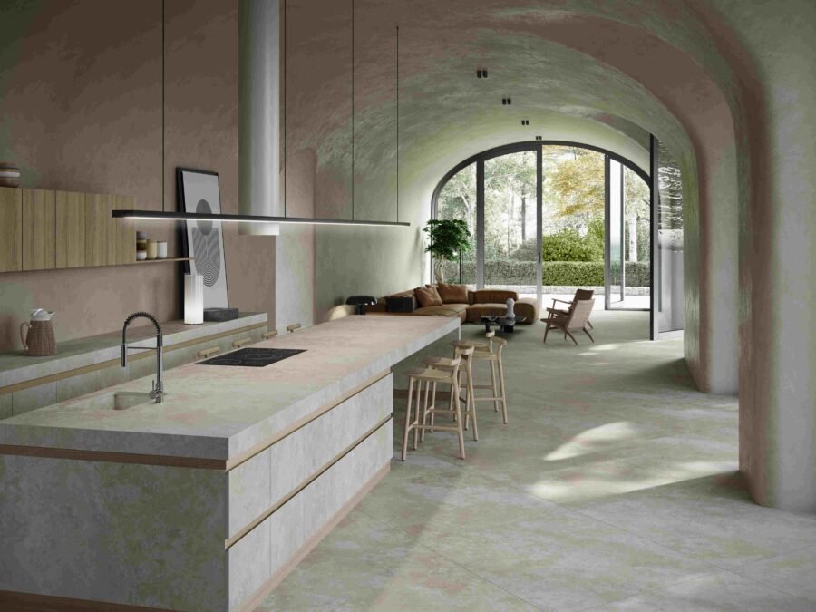 Neolith Rapolano Keramiek Keukenbladen