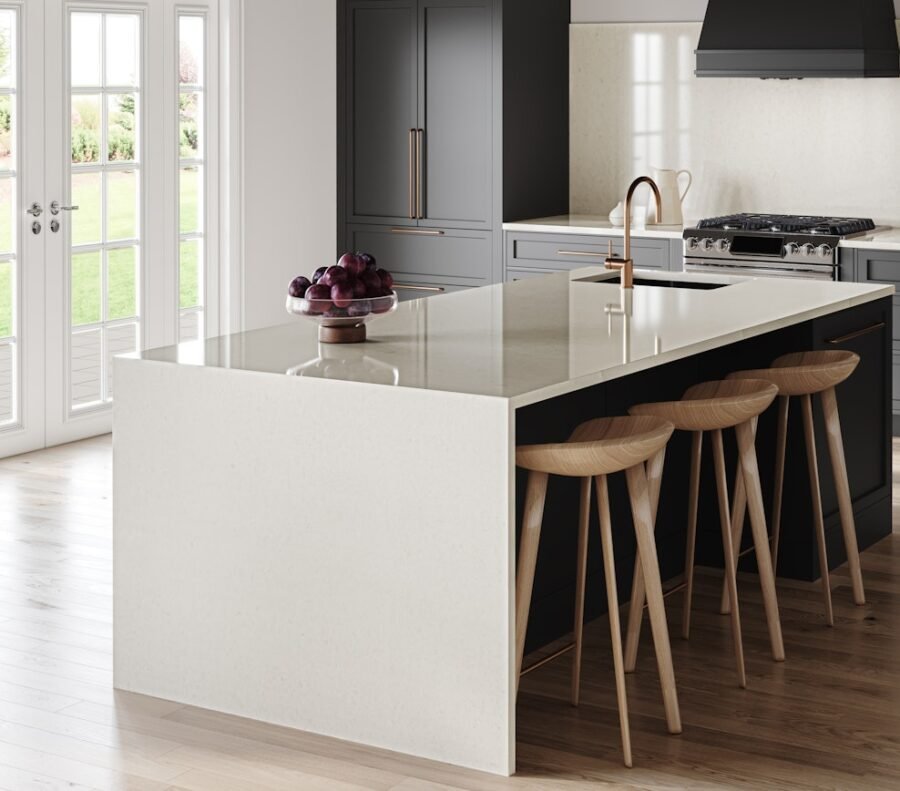 Linen Cream Silestone composiet keukenbladen