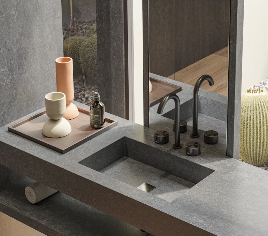 Silestone Raw G composiet keukenbladen
