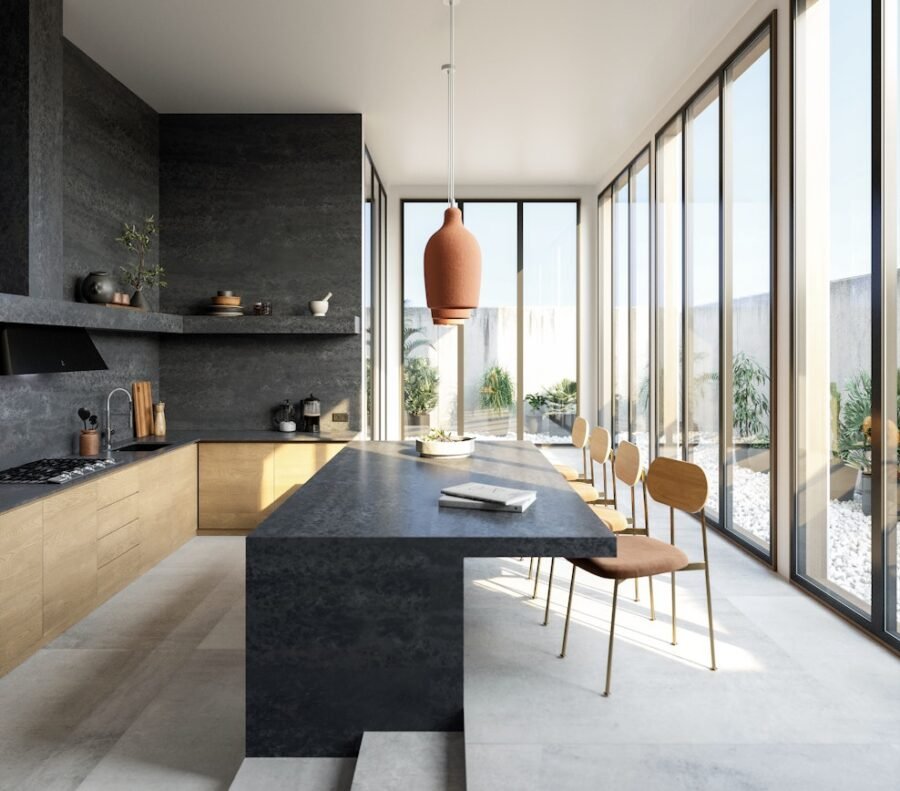 Silestone Raw D composiet Keukenbladen