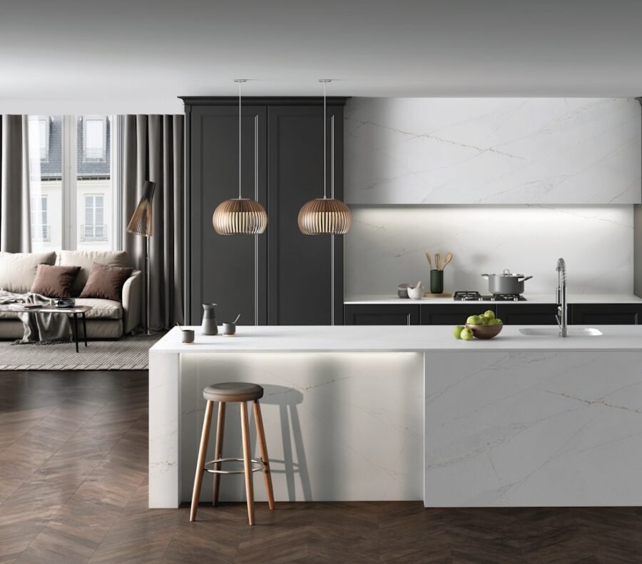 Silestone Ethereal Glow composiet keukenbladen