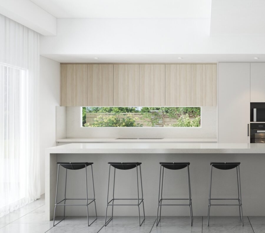 Silestone Et Calacatta Gold composiet keukenbladen