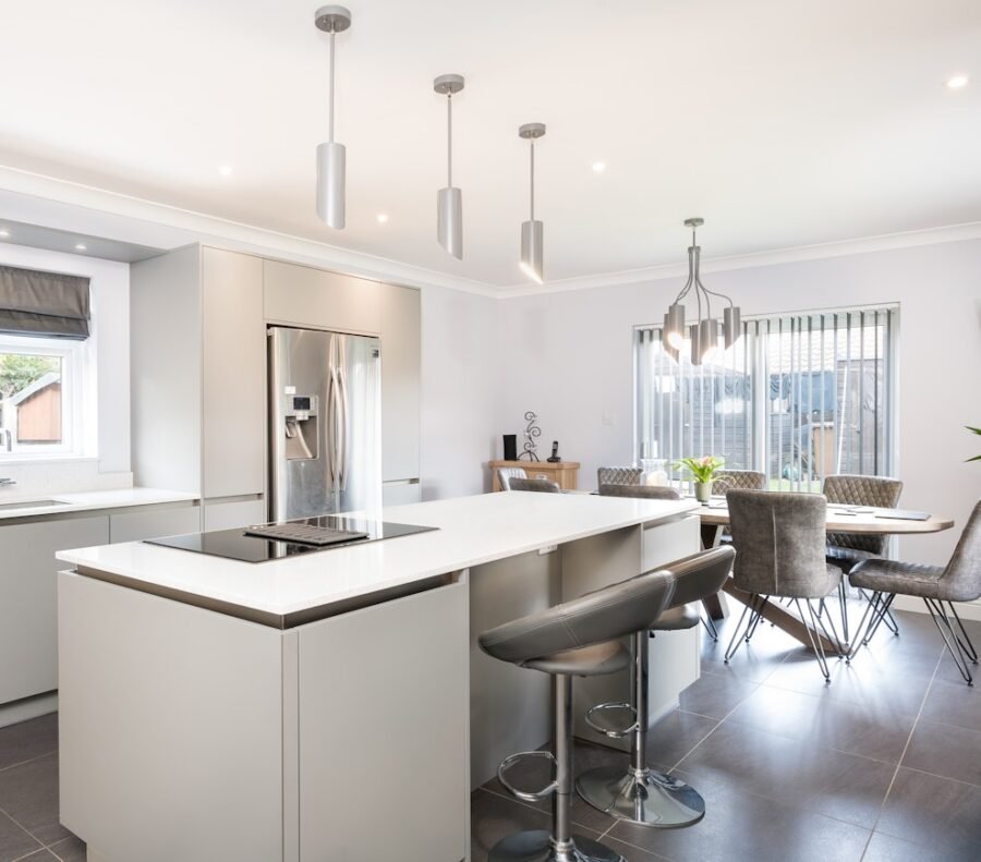 composiet keukenbladen Stellar Blanco13 Silestone