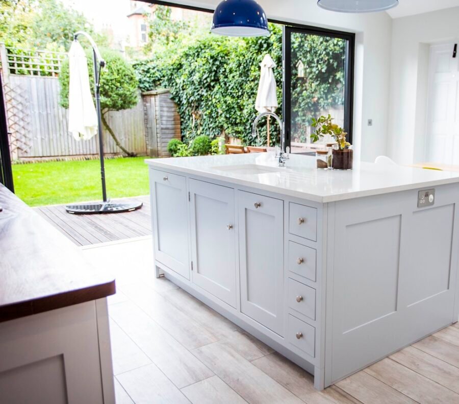 Silestone Yukon composiet keukenbladen