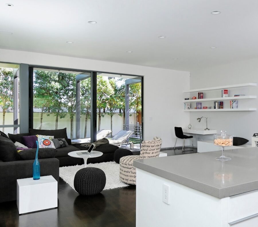 Silestone Gris Expo composiet keukenbladen