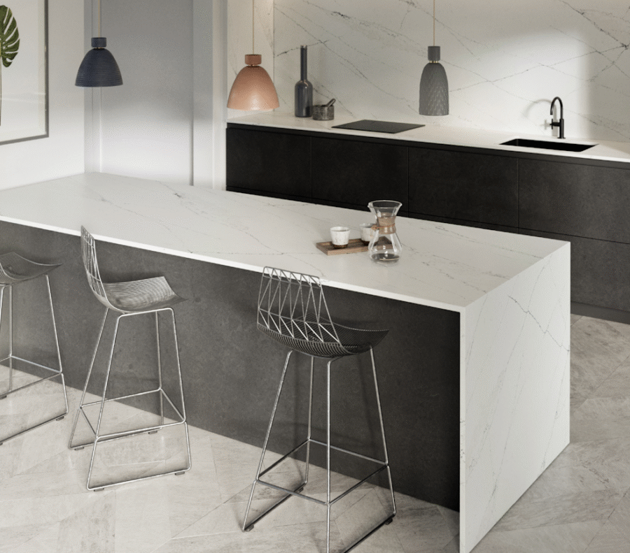 composiet keukenbladen Ethereal Noctis Silestone