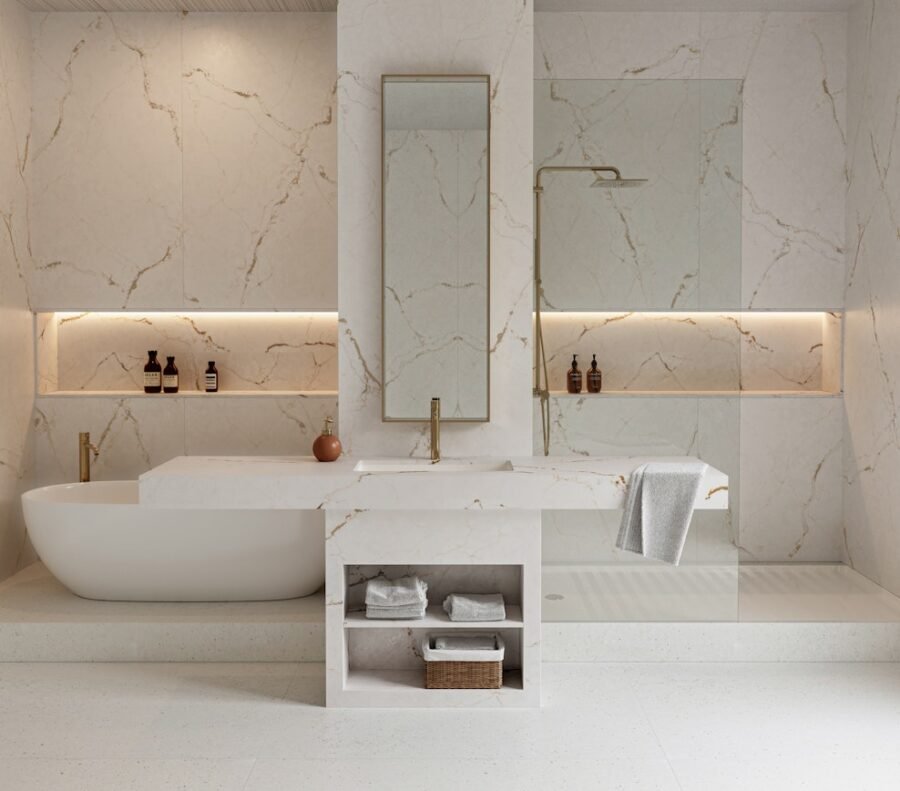 Silestone Versailles Ivory composiet Aanrechtbladen