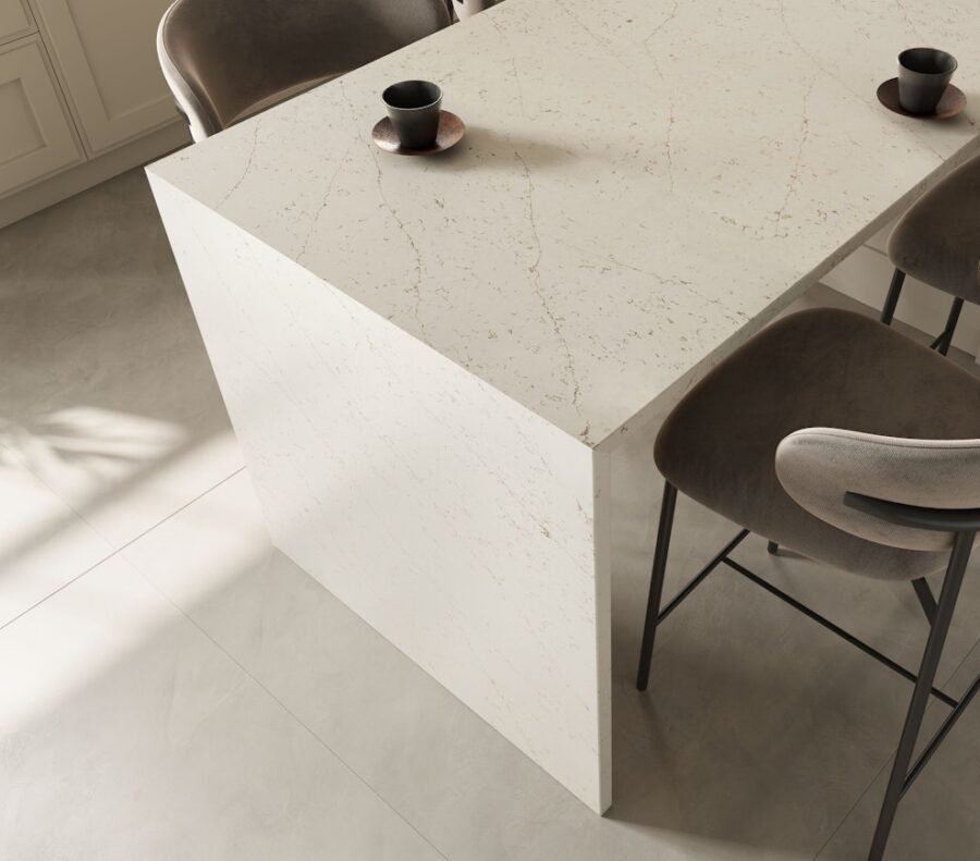Silestone Persian White composiet Aanrechtbladen