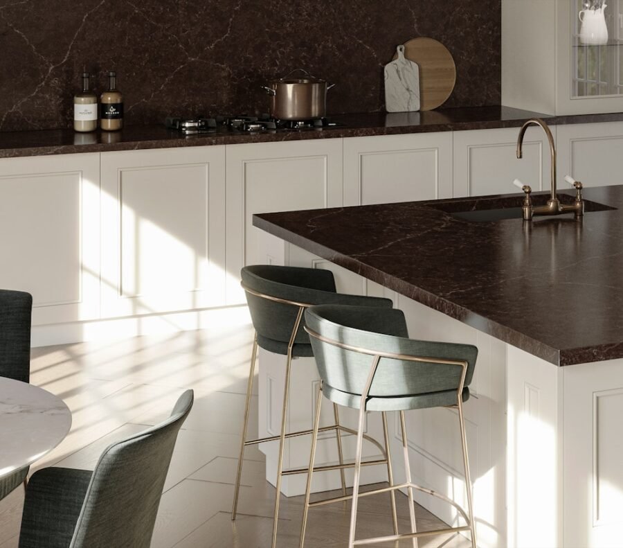 Château Brown Silestone composiet Aanrechtbladen