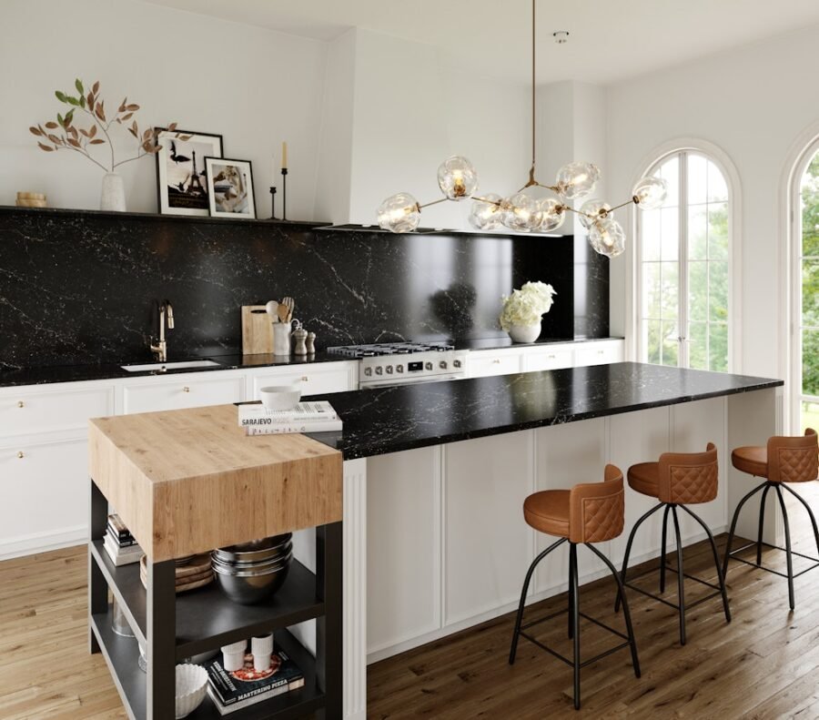 Silestone Romantic Ash composiet keukenbladen