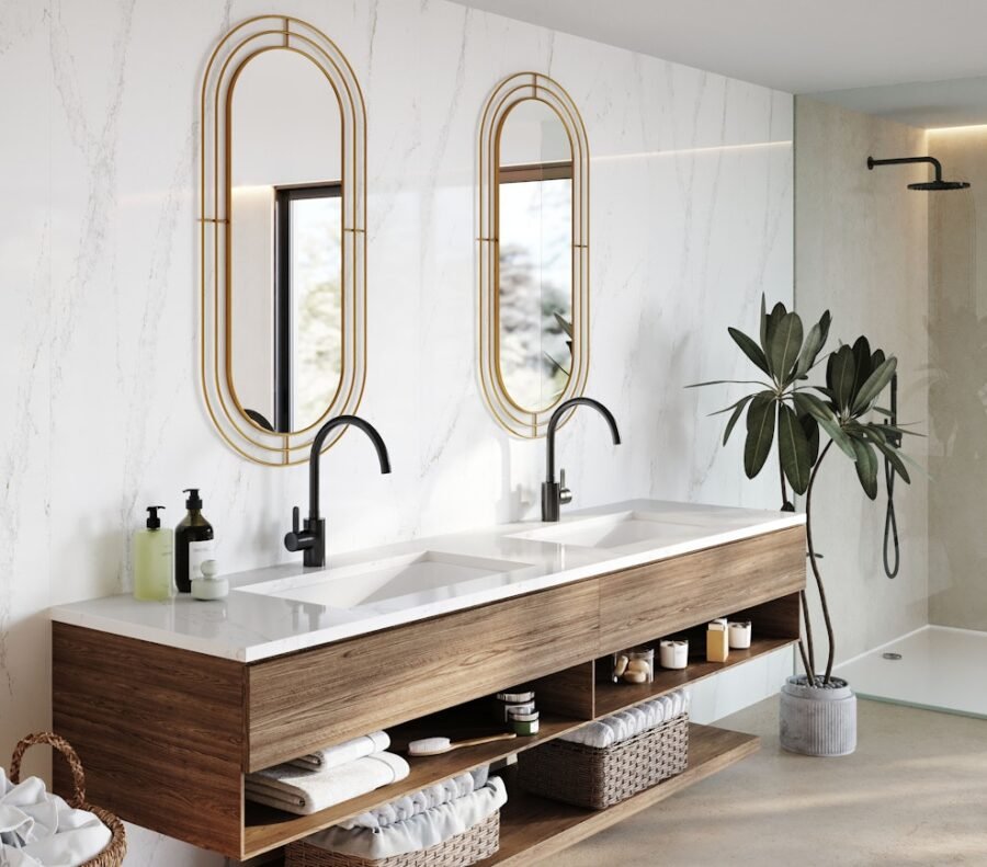 Silestone Bronze Rivers composiet keukenbladen