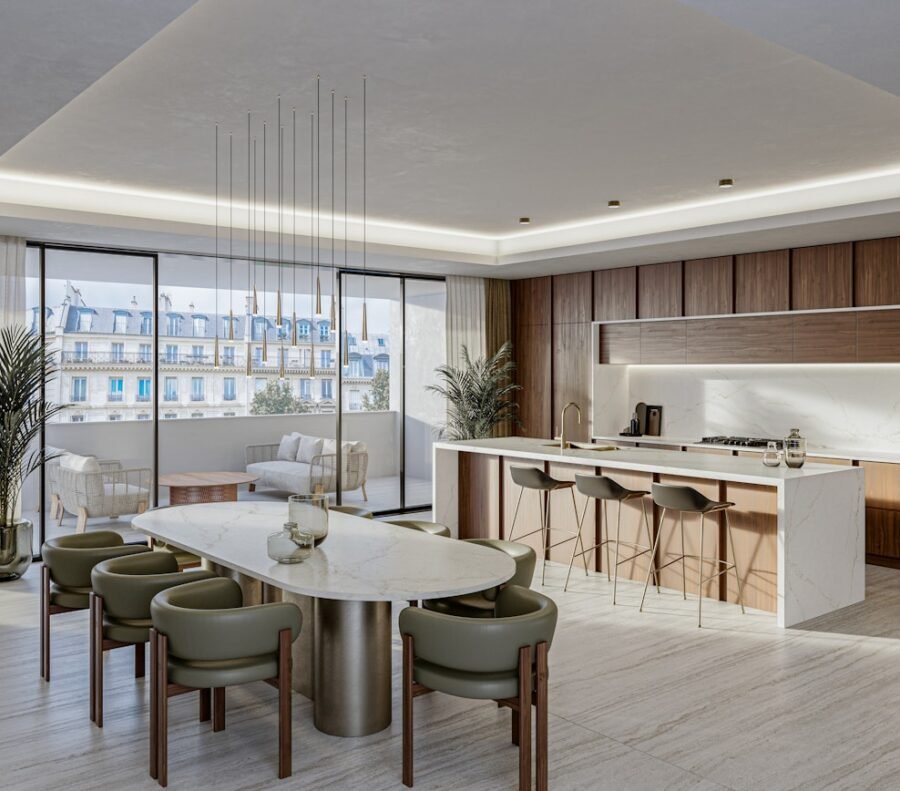 Blanc Élysée Silestone composiet Aanrechtbladen